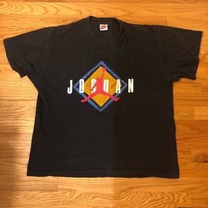 VINTAGE RARE NIKE GREY TAG AIR JORDAN TEE